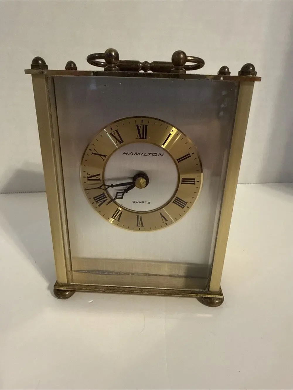 Hamilton Made In Germany Xerox 20 Year Gold Anniversary Clock